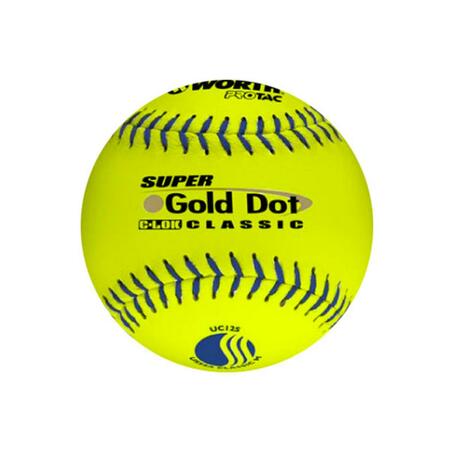 SPORT SUPPLY GROUP Super Gold Dot Softball - Classic 1265774